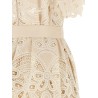 Carving embroidery dress