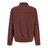 Virgin wool beaver bomber jacket