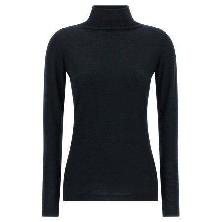 Cashmere and silk turtleneck sweater