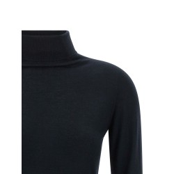 Cashmere and silk turtleneck sweater