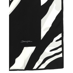 Zebra print scarf