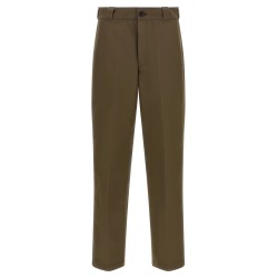 Logo tailored trousers