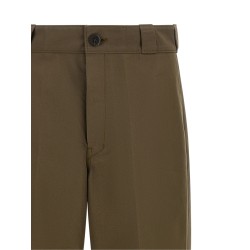 Logo tailored trousers