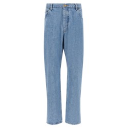 Back martingale jeans