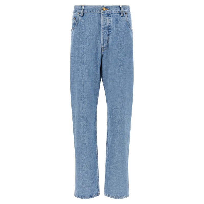 Back martingale jeans