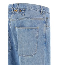 Back martingale jeans