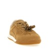 Suede sneakers with tassels
