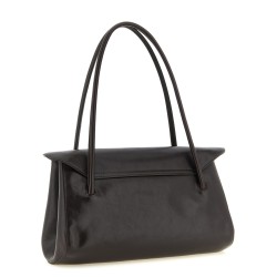 E/W leather shoulder bag