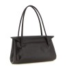 E/W leather shoulder bag