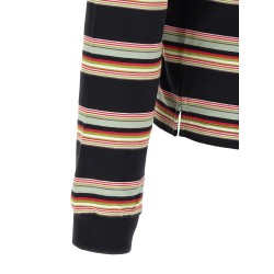 Striped polo shirt