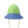 Multicolor denim bucket hat