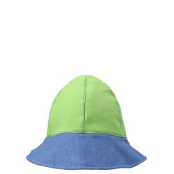 Multicolor denim bucket hat