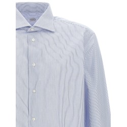 Striped cotton shirt