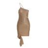 Sequin one shoulder dress