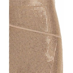Sequin knit skirt