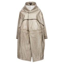 Oversize texture trench coat