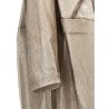 Oversize texture trench coat