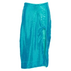 Sequin midi skirt