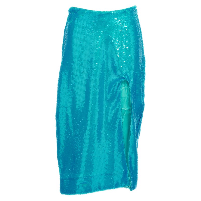 Sequin midi skirt
