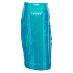 Sequin midi skirt