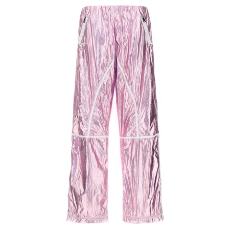 Laminated track pants