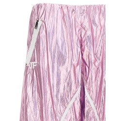 Laminated track pants