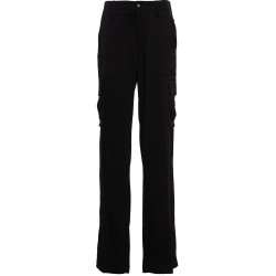 Satin cargo pants