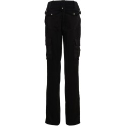Satin cargo pants