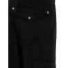Satin cargo pants