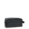 Leather toiletry bag