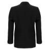Check double-breasted blazer