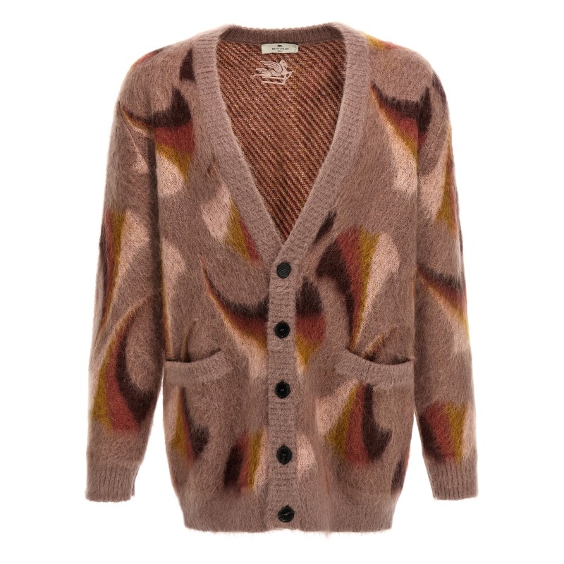 Patterned cardigan