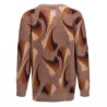 Patterned cardigan