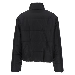 Logo button down jacket