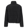 Logo button down jacket