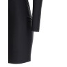 Cut-out one shoulder dress
