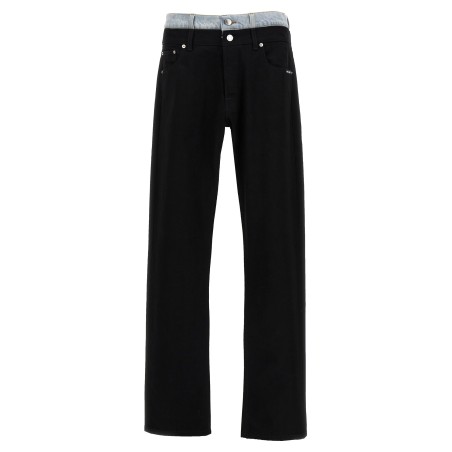 Double waist jeans