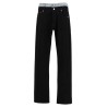 Double waist jeans