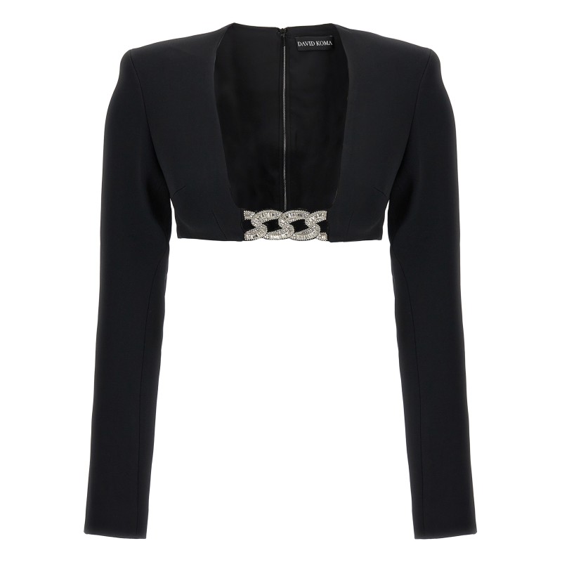 Top '3D Crystsal Chain and Square Neck'