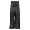 Faux leather trousers