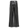 Faux leather trousers