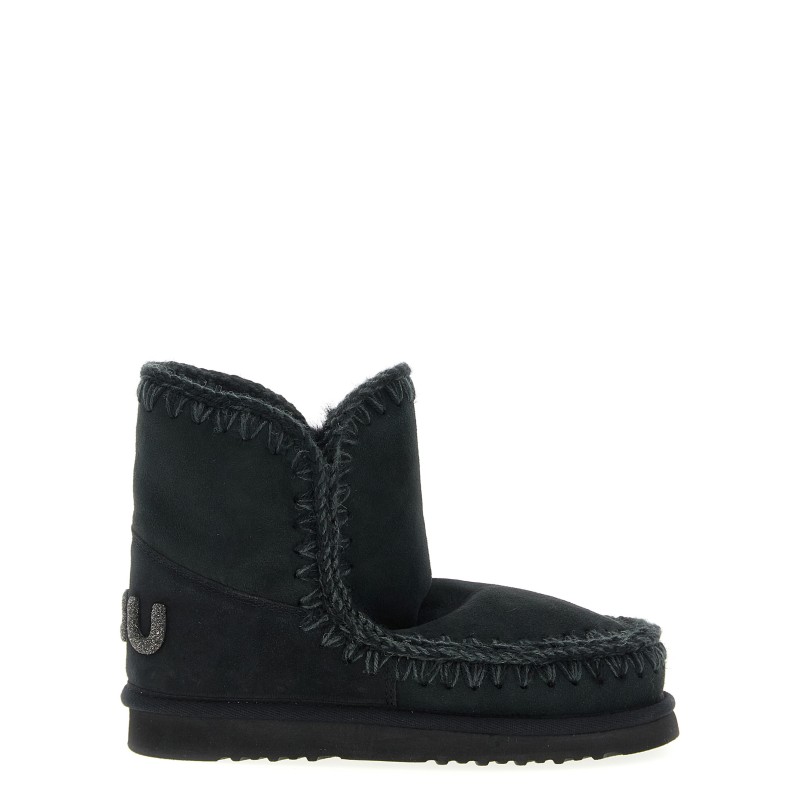 'Eskimo 18 Glitter Logo' ankle boots