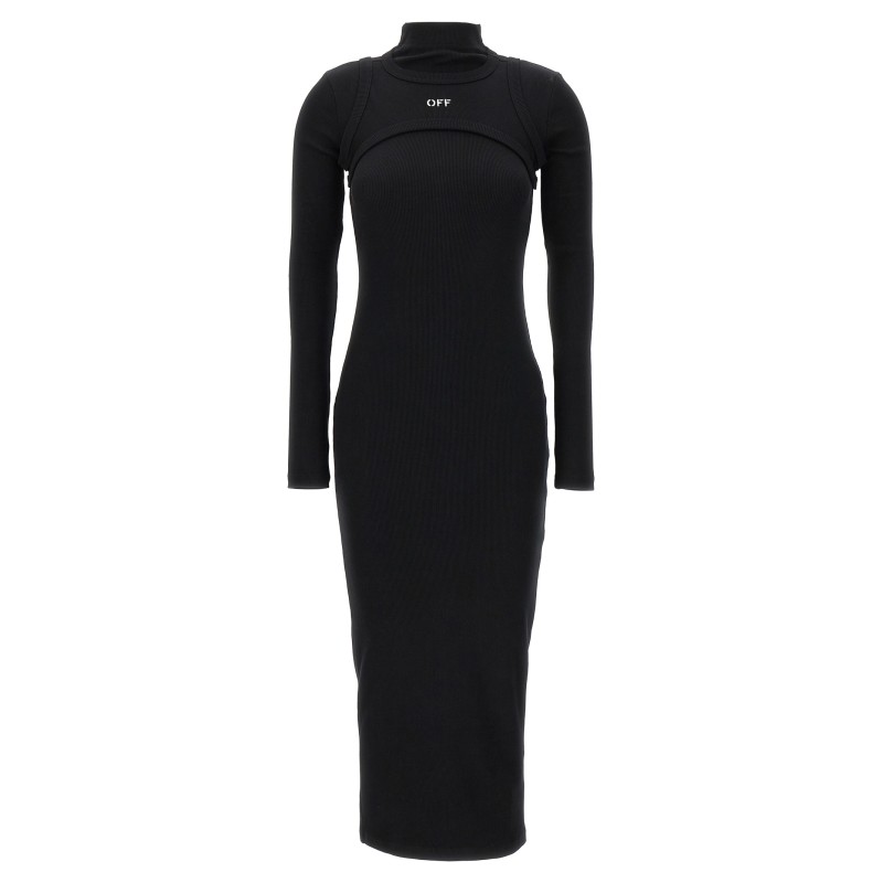 'Off stamp' dress
