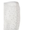 Rhinestone lace leggings