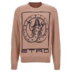 Logo embroidery sweater