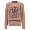 Logo embroidery sweater