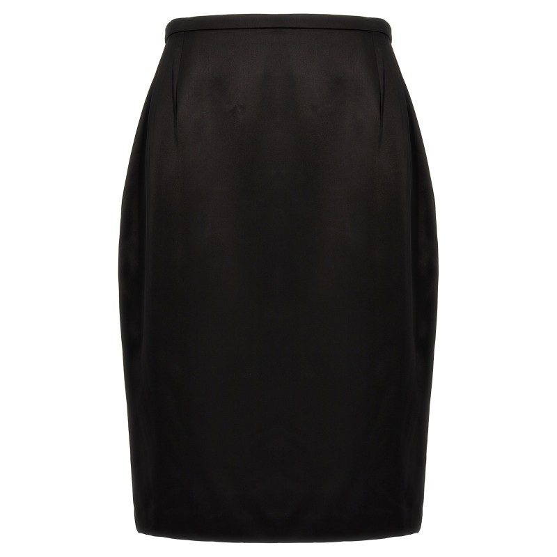 Satin skirt