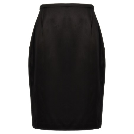 Satin skirt