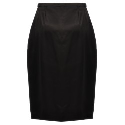 Satin skirt