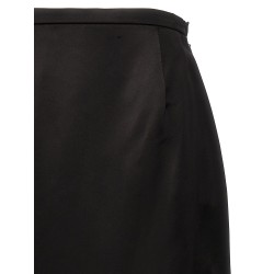 Satin skirt